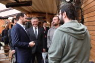 HAZİNE VE MALİYE BAKANI BERAT ALBAYRAK ÜSKÜDAR'DA ZİYARETLERDE BULUNDU