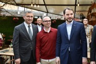 HAZİNE VE MALİYE BAKANI BERAT ALBAYRAK ÜSKÜDAR'DA ZİYARETLERDE BULUNDU