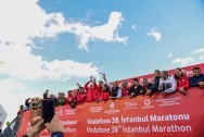 ÜSKÜDAR BELEDİYESİ 15 TEMMUZ ŞEHİT AİLELERİ VE GAZİLERLE İSTANBUL MARATONU ÖNCESİ BİR ARAYA GELDİ