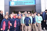 ÜSKÜDAR BELEDİYESİ TARAFINDAN İNŞA EDİLEN ÜSKÜDAR İMAM HATİP ORTAOKULU AÇILDI