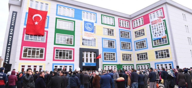 ÜSKÜDAR BELEDİYESİ TARAFINDAN İNŞA EDİLEN ÜSKÜDAR İMAM HATİP ORTAOKULU AÇILDI ÜSKÜDAR BELEDİYESİ TARAFINDAN İNŞA EDİLEN ÜSKÜDAR İMAM HATİP ORTAOKULU AÇILDI