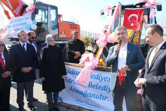 ÜSKÜDAR BELEDİYESİ'NDEN KARDEŞ ŞEHİR EDREMİT'E ZİYARET VE DESTEK ÜSKÜDAR BELEDİYESİ'NDEN KARDEŞ ŞEHİR EDREMİT'E ZİYARET VE DESTEK