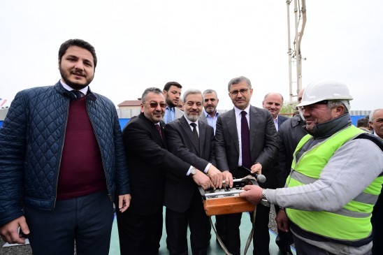 KÜPLÜCE CENNET CAMİİ'NİN TEMELİ ATILDI KÜPLÜCE CENNET CAMİİ'NİN TEMELİ ATILDI