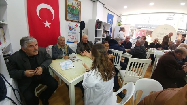 PROSTAT KANSERİNE KARŞI BİLİNÇLENDİRME EĞİTİMİ VERİLDİ PROSTAT KANSERİNE KARŞI BİLİNÇLENDİRME EĞİTİMİ VERİLDİ