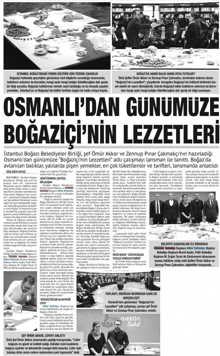 Osmanlı'dan Günümüze Boğaziçi Lezzetleri