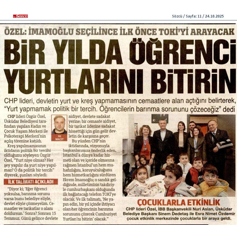 BİR YILDA ÖĞRENCİ YURTLARINI BİTİRİN