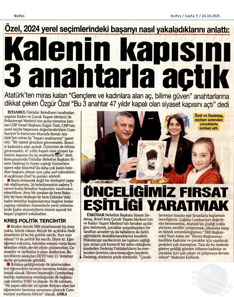 KALENİN KAPISINI 3 ANAHTARLA AÇTIK