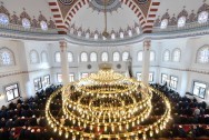 HACI HARUN EKŞİ CAMİİ CUMHURBAŞKANI RECEP TAYYİP ERDOĞAN'IN KATILIMLARIYLA İBADETE AÇILDI