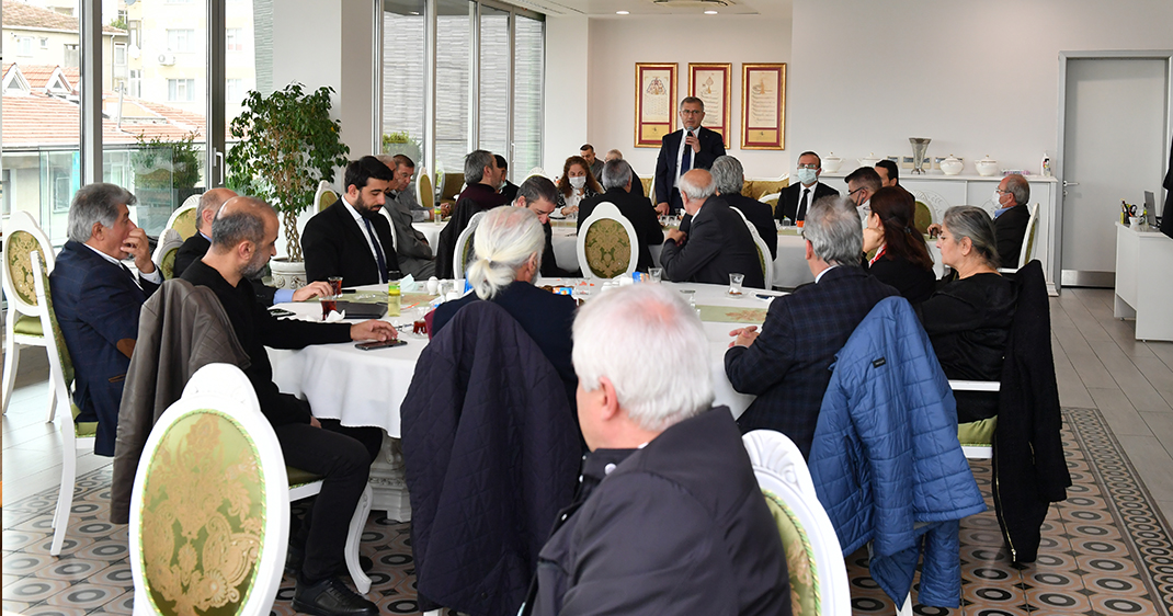 Başkan Türkmen, muhtarlarla biraraya geldi