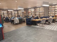 HALUK DURSUN KÜTÜPHANESİ'NİN KAPILARI 7/24 ÖĞRENCİLERİMİZE AÇIK