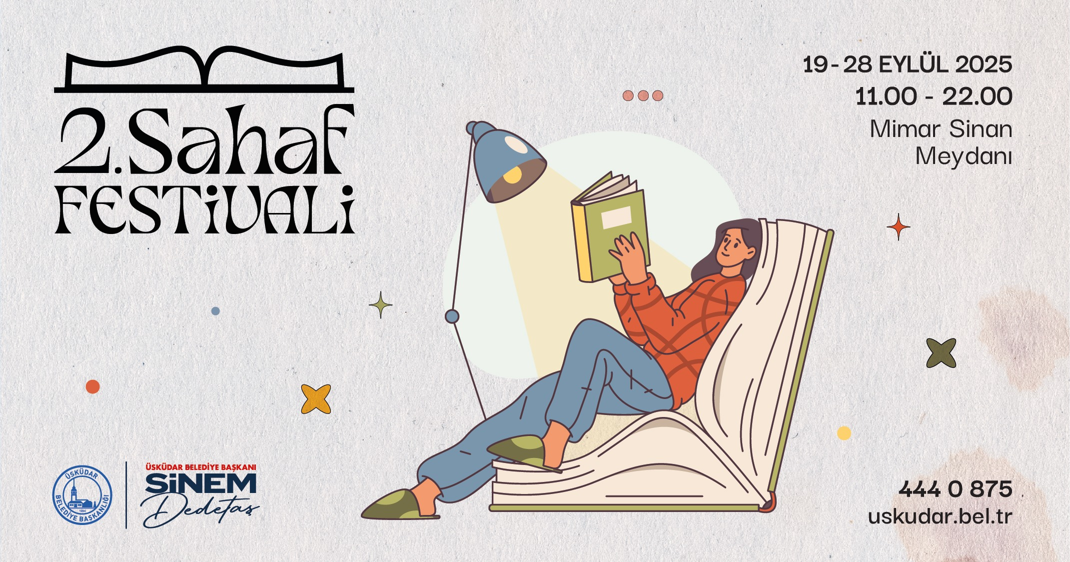 ÜSKÜDAR'DA “2. SAHAF FESTİVALİ'' BAŞLIYOR