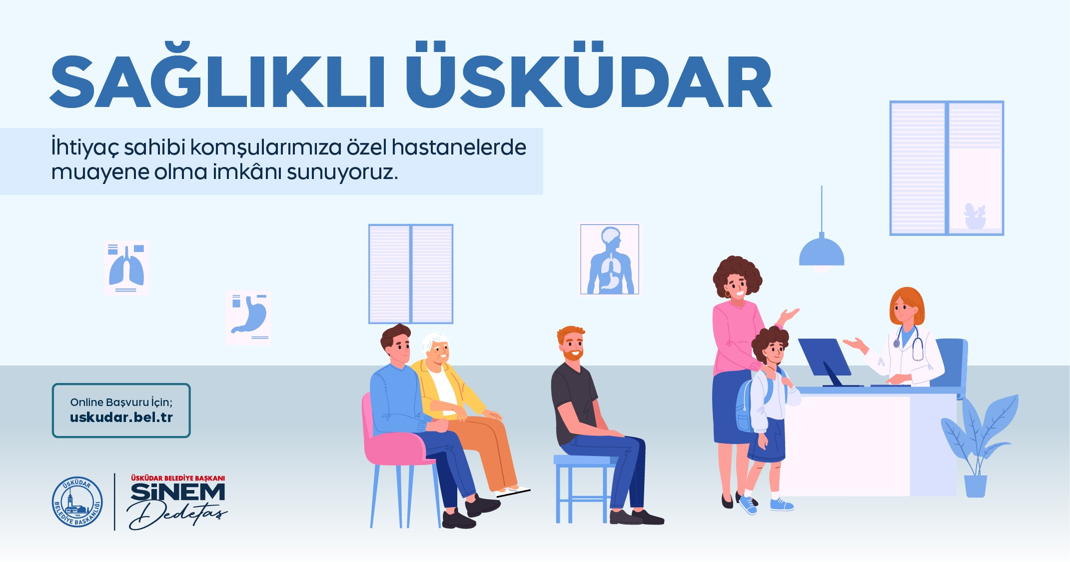 ÜSKÜDAR BELEDİYESİ “SAĞLIKLI ÜSKÜDAR” PROJESİ BAŞLADI