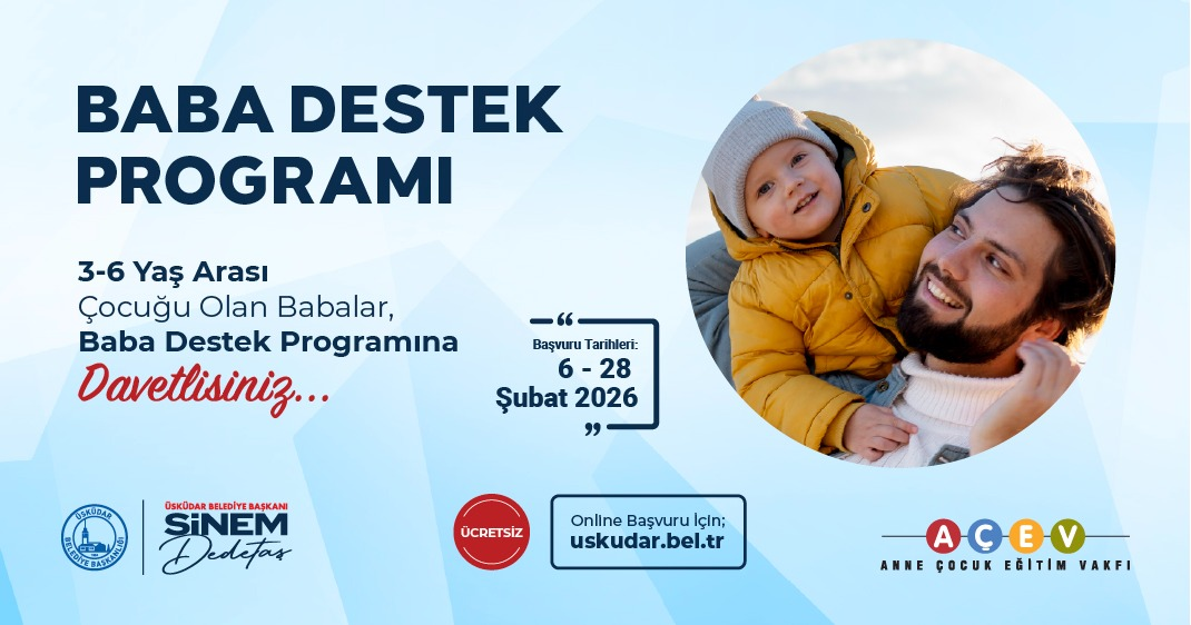 ÜSKÜDAR BELEDİYESİ “BABA DESTEK PROGRAMI”NI FAALİYETE GEÇİRİYOR