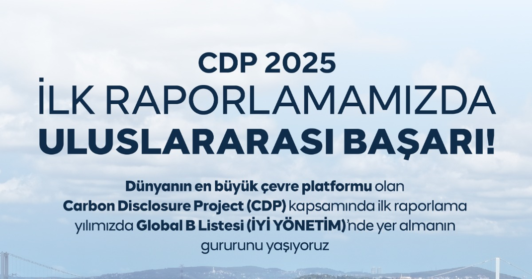 CDP 2025 İlk Raporlamamızda Uluslararası Başarı!