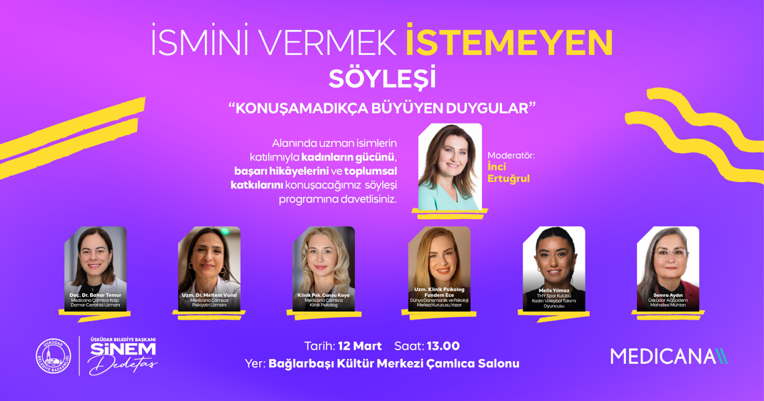 ÜSKÜDAR BELEDİYESİ'NDEN KADINLARIN GÜCÜNÜ KONUŞACAK ANLAMLI SÖYLEŞİ