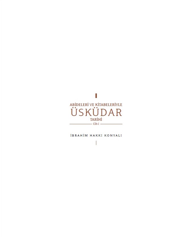 Üsküdar Tarihi Cilt I