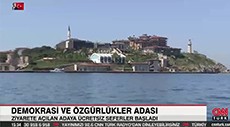DEMOKRASİ VE ÖZGÜRLÜKLER ADASI'NA ÜCRETSİZ TUR